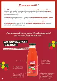 Catalogue Naturalia page 2: 20 ans et par une ride! Depuis 20 ans, on remplit vos paniers de bon sens, grâce à nos produits