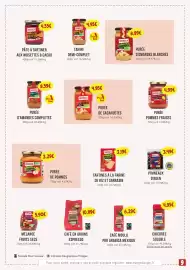 Catalogue Naturalia page 9: NATURALIA PURÉE DE POMMES €3,29, NATURALIA PÂTE À TARTINER NOISETTES & CACAO €4,55