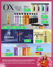 Encarte Muffato Página 5: Fixador Karina Tipos Spray €34,90, Óleo Nutritivo Ox €39,90