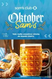 Folheto Sam's Club Página 1: sam's club <> Oktober Sam's > No site, no app e no clube. Vale muito encontrar rótulos do mundo