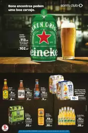 Folheto Sam's Club Página 8: -18 ALCOOL PARA MENORES E PROIBIDO, PRATA Bons encontros pedem uma boa cerveja. EKEN ORIG