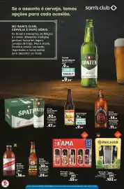 Folheto Sam's Club Página 9: SPATEN Se o assunto é cerveja, temos opções para cada ocasião. NO SAM'S CLUB, CERVEJA É PAPO