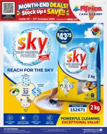 Africa Cash and Carry catalogue week 40 Page 14: Sky hand washing powder €43,75