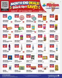 Africa Cash and Carry catalogue week 40 Page 20: HPH Tokoloshe Salt Plastic Assorted €10,34, Lotus Sea Salts €11,69