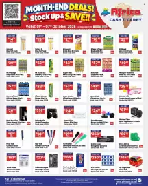 Africa Cash and Carry catalogue week 40 Page 21: RK Pro Edge Disp Razor €29,89, Heat Pro Vinyl Salon Gloves €26,50