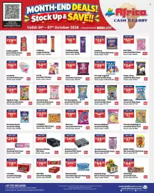 Africa Cash and Carry catalogue week 40 Page 25: Pin Pop Xplode Assorted €13,75, Airwaves OTC Assorted €341,50