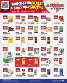 Africa Cash and Carry catalogue week 40 Page 26: 7AM Corn Flakes €32,50, Pasta Joy Assorted €11,25