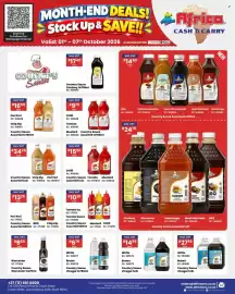 Africa Cash and Carry catalogue week 40 Page 28: Country Sauce Assorted €13,25, Country Sauce Assorted €34,25