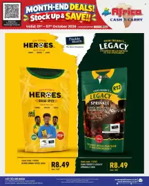Africa Cash and Carry catalogue week 40 Page 29: HEROES BRAAI SPICE €8,49