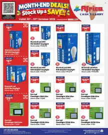 Africa Cash and Carry catalogue week 40 Page 41: Eco Led Floodlight 150W Slim €209,00, Eco Led Floodlight 30W Slim €50,00