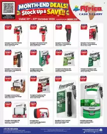 Africa Cash and Carry catalogue week 40 Page 43: Energizer Worklight 250 €219,00
