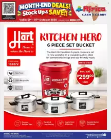 Africa Cash and Carry catalogue week 40 Page 49: Hart Kitchen Hero 6 Piece Set Bucket €299,00