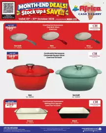 Africa Cash and Carry catalogue week 40 Page 55: Continental Homeware Baking Dish Square Cast Iron €299,00