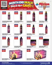 Africa Cash and Carry catalogue week 40 Page 67: Queenycazara Argan Coconut & Olive Wrap & Set Mousse €58,00