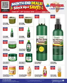 Africa Cash and Carry catalogue week 40 Page 69: Virnas Edge Control Gel €20,00, Virnax Champhor Cream €18,00