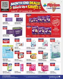 Africa Cash and Carry catalogue week 40 Page 72: Baby Panda Gold Assorted €89,00, Simply Dry Pantyliners €11,50