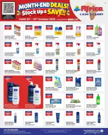 Africa Cash and Carry catalogue week 40 Page 79: Mr Sheen Oxy Ultra Soap Bar €789,00, Handex Hyg H/Wash Assorted €19,75