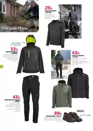 Catalogue Kiriel page 6: FOREZE VESTE SOFTSHELL €32,95, JARED Pantalon de travail €43,50