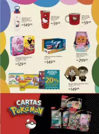 Encarte Bistek Supermercados Página 5: Pelucia candida hermione/harry potter €149,99, Mochila atividade multikids €129,99