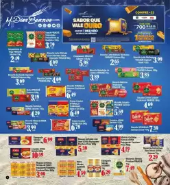 Encarte Supermercados Unidos Página 8: Biscoito Leite Maltado Recheado Piraquê Sabores €2,65, Chocowafers Piraquê €5,98