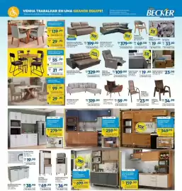 Folheto Lojas Becker Página 6: 111 VENHA TRABALHAR EM UMA GRANDE EQUIPE! Pessoas com deficiêncio (PCDs) são bem-vindas