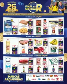 Folheto Roldão Página 1: Arroz branco €19,90, Fila de peito de frango congelado rio €13,90