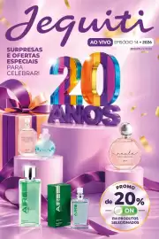 Catálogo Jequiti Página 1: AIREE altitude Jequiti Jequiti SURPRESAS E OFERTAS ESPECIAIS PARA CELEBRAR! AO VIVO EPISÓDIO 14⚫