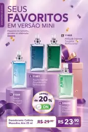 Catálogo Jequiti Página 3: Jequiti AIRE azure ANIVERSÁRIO 20 ANOS SEUS FAVORITOS EM VERSÃO MINI Pequenos no tamanho, grandes