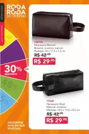 Catálogo Jequiti Página 40: Necessaire Marrom €29,90, Nécessaire Black €29,90