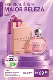 Catálogo Jequiti Página 6: Desodorante Colônia Feminina Rebeca Abravanel Reale €69,90