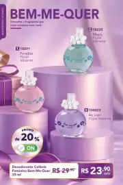 Catálogo Jequiti Página 7: Desodorante Colônia Feminina Bem-Me-Quer €23,90