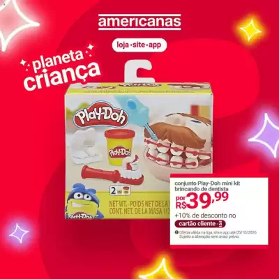 Lojas Americanas (válido até 5-10)