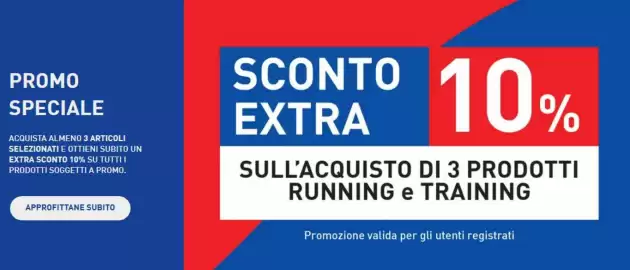 Volantino Intersport Pagina 1