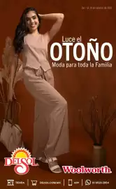 Catálogo Woolworth Página 1: DELSOL Del 1 al 26 de octubre de 2026 Luce el OTOÑO Moda para toda la Familia Woolworth TIENDA