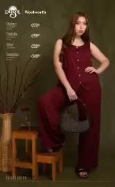 Catálogo Woolworth Página 4: Chaleco €279,90, Pantalón €299,90