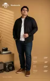 Catálogo Woolworth Página 24: Jeans €229,90, Zapatos €499,90