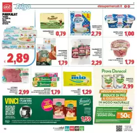 Volantino Eté Pagina 10: Galbanetto Break Barbecue €2,29, Santa Lucia Mozzarella €2,79