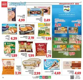 Volantino Eté Pagina 12: Pizzoli We Love Extrafini €1,79, Primo Gnam Panzerottini €1,99