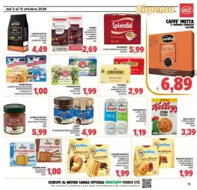 Volantino Eté Pagina 15: Kellogg's Corn Flakes Original €3,39, Pompadour tisana vari gusti €1,99