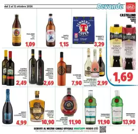 Volantino Eté Pagina 21: Castellino vino brick €1,69, Cantina Solopaca Falanghina Aglianico del Beneventano IGP €2,49