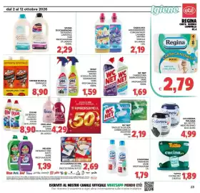 Volantino Eté Pagina 23: WC NET Tavoletta Solido Candeggina X2 Mountain Ocean €2,19, WC NET candeggina €1,69