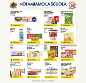 Volantino Eté Pagina 34: L'ABC della merenda snack Parmareggio Gran Terre €1,00, Super Mario Danone