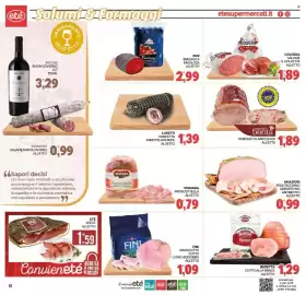 Volantino Eté Pagina 8: Mastro bonta Porchetta Ariccia IGP €1,89, Amadori fesa tacchino arrosto €0,99