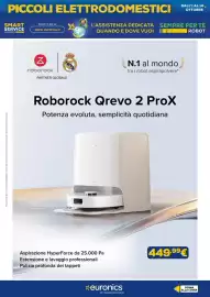 Volantino Euronics Pagina 11: Roborock Qrevo 2 ProX €449,99