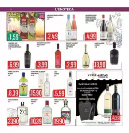 Volantino IperSisa Pagina 16: Grappa prime uve bianche Bonaventura €15,90, Rum bianco Pampero €10,39