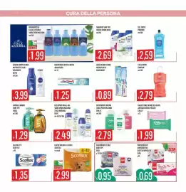 Volantino IperSisa Pagina 18: Dentifricio Aquafresh Intense White €1,25, Spazzolino tecnico Mentadent €0,89