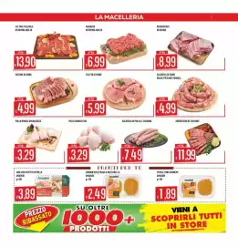 Volantino IperSisa Pagina 3: Macinato di bovino adulto €6,99, Fettine pizzaiola di bovino adulto €13,90