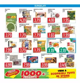 Volantino IperSisa Pagina 7: Snickers gelato barretta peanut butter €3,99, Profiteroles cacao/bianco Effepi €6,99