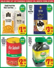 Iqbal Foods flyer week 40 Page 11: Ace Sabaah Tomato Paste €2,99, Sultan dates mazafati €3,99