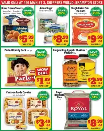 Iqbal Foods flyer week 40 Page 14: Punjab King Punjabi Shakkar / Pesi Gur €2,99, Parle-G Original Gluco Biscuits €1,99